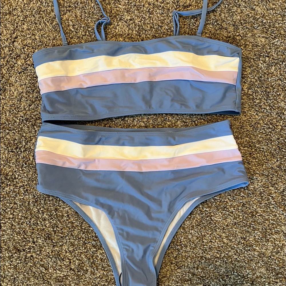 Two piece High Waisted Bikini